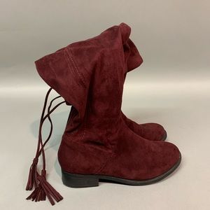 Torrid Knee High Slouchy Boots.